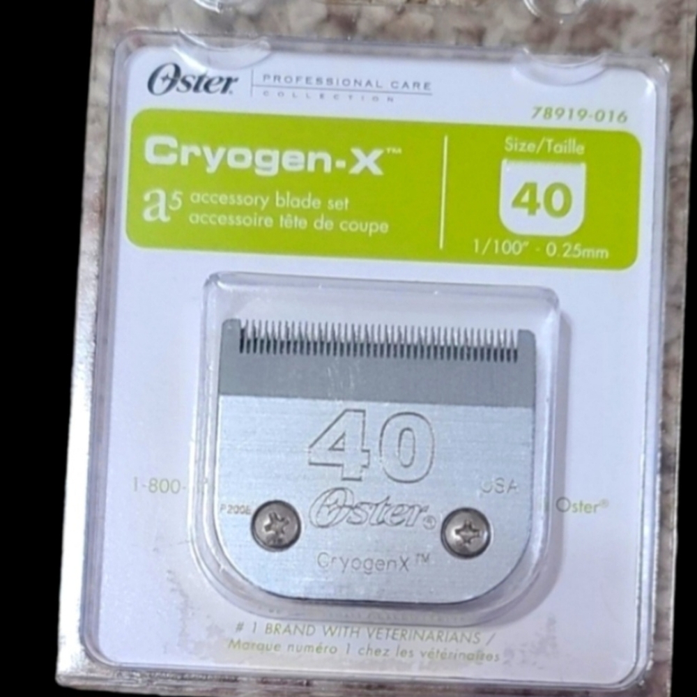Oster Cryogen-X Silver  Blade (NWOT)
